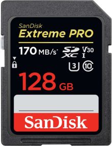SanDisk Extreme PRO SDXC 128GB (170 MB/s)