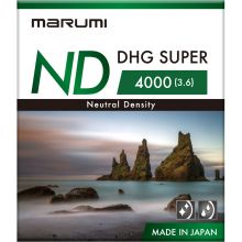 MARUMI Super DHG ND4000 Filtr fotograficzny szary 62mm