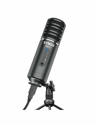 Synco V1 mikrofon USB z odsłuchem - pojemnościowy
