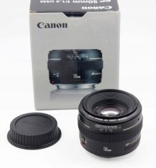 Obiektyw Canon EF 50mm f/1.4 USM - używany