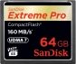 SanDisk CompactFlash CF 64 GB Extreme PRO 160 MB/s