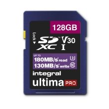 INTEGRAL PROFESSIONAL HIGH SPEED SDXC V30 UHS-I U3 128 GB