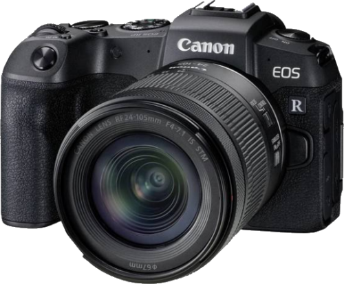 Canon EOS RP + RF 24-105 mm f/4-7.1 IS STM (z adapterem Canon: +550 zł lub zamiennikiem: +300 zł)