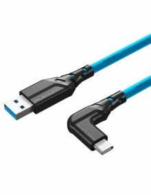 Kabel fotograficzny Mathorn MTC-201 2m 10Gbps 60W USB A-C90 ArcticBlue