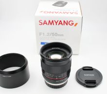 Samyang 50mm f/1.2 AS UMC CS (Fuji X) - używany