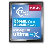 INTEGRAL ULTIMAPRO X2 CFAST 2.0 550/540MB 64GB