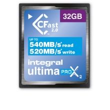 INTEGRAL ULTIMAPRO X2 CFAST 2.0 540/520MB 32GB